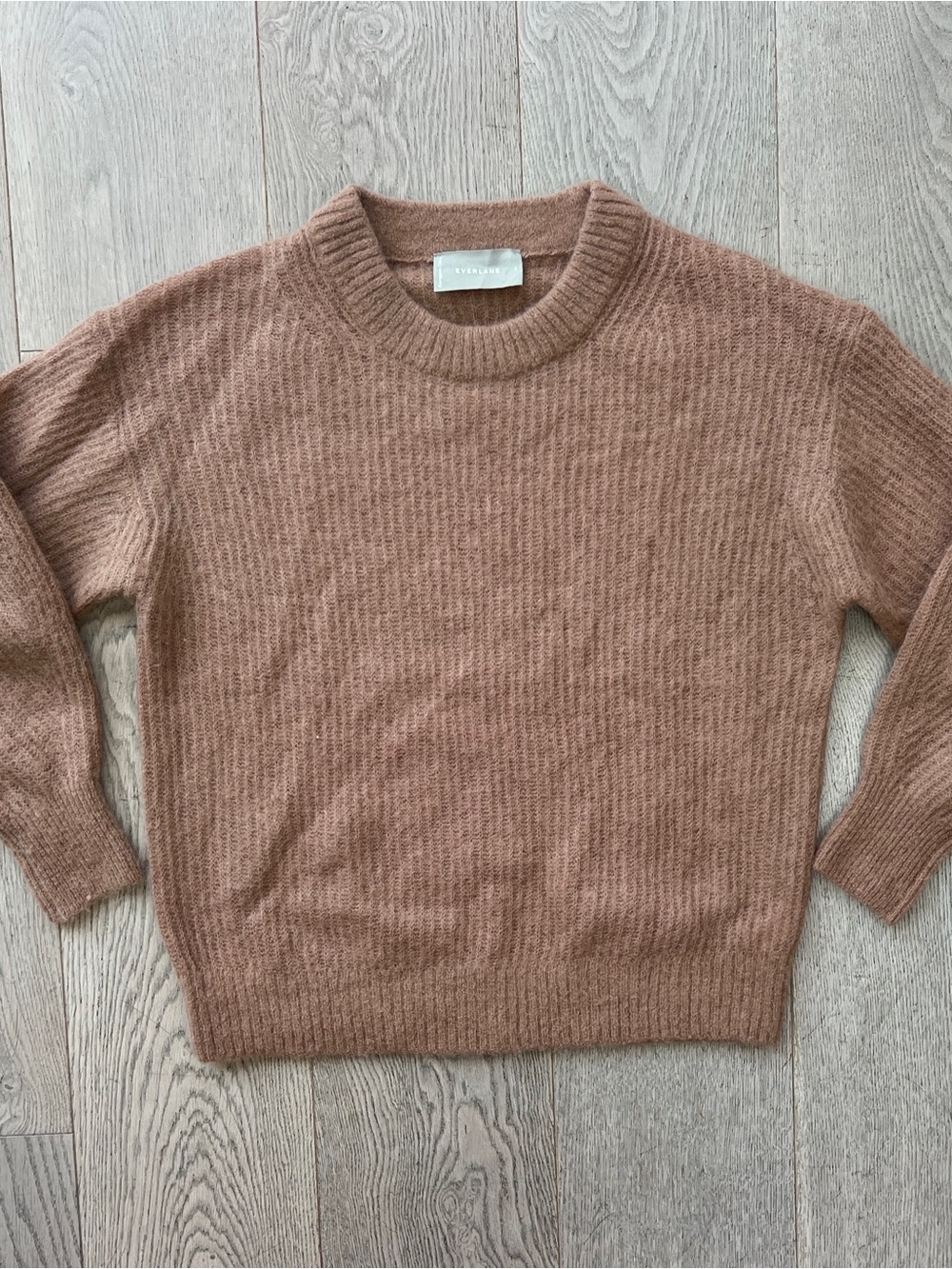 Everlane Cocoon Crewneck Sweater in Blush Pink Women’s Size S
